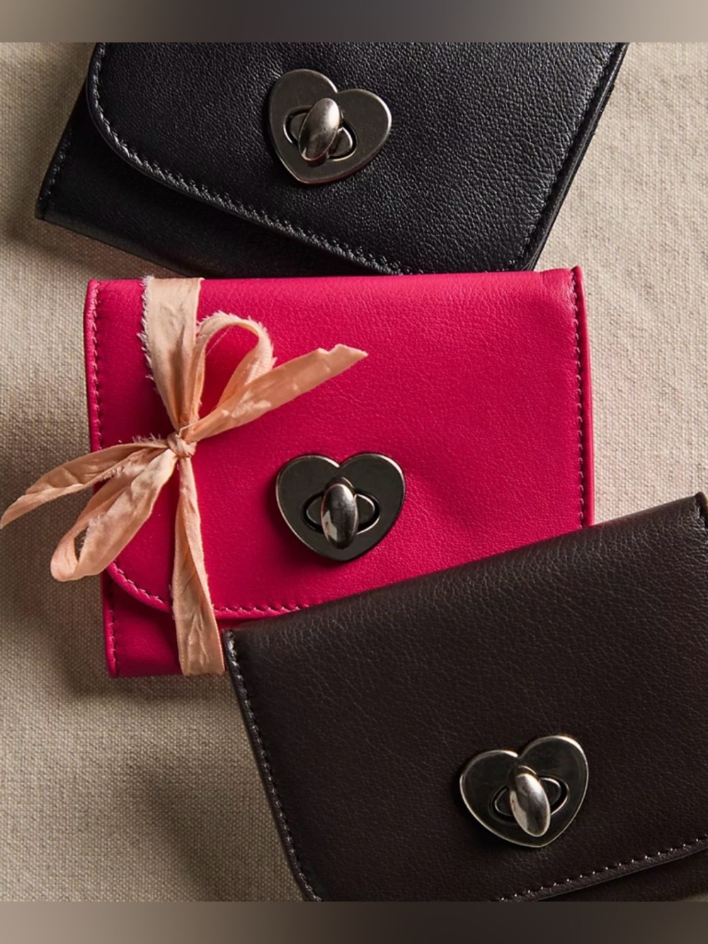 NWT Free People Lock It Up Leather Wallet
